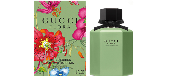 Картинка к статье: Gucci Flora Emerald Gardenia is a new divine fragrance. Review from Sunday21.